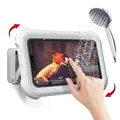 480 Degree Rotating Shower Phone Holder Waterproof Case with Touch Screen for 4 Inch to 7 Inch Cell Phone