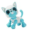 (Blue)Interactive Robot Dog Toy - Cute Gesture Sensing Puppy,Educational Smart Dog Toy with Touch Sensing and Talking,Ideal Holiday/Birthday Gift