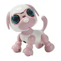 (Pink)Interactive Robot Dog Toy - Cute Gesture Sensing Puppy,Educational Smart Dog Toy with Touch Sensing and Talking,Ideal Holiday/Birthday Gift