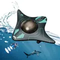 RC Boat with Underwater Camera Pool Toys Remote Control Boat Waterproof Camera Underwater Drone