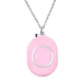 Mini Portable Air Purifier Negative Ions Neck Hanging Necklace Personal Air CleanerPink