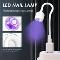Mini USB UV/LED Light for Gel Nails 360 Degree Freely Adjustable Tube Nail Dryer Convenient UV Lamp For Nails Art Decoration