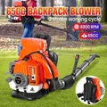 Petrol Leaf Blower Backpack 2 Stroke 65CC Single Cylinder Cordless Garden Lawn Yard Snow Dust Sand Blowing Machine