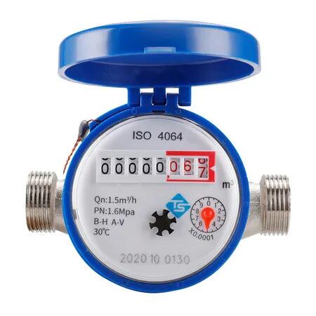 Water Flow Meter Smart Pulse Output Cold Garden Residential Irrigation Leak Detection Energy Saving Home System Hose Pipe Monitoring