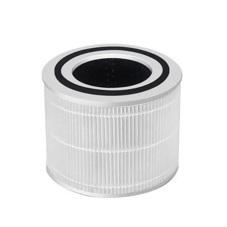 Air Purifier Filter Replacement LEVOIT Core 300 Replacement 3In1 Efficiency Activated Carbon Core300 RF Absorber Remover White