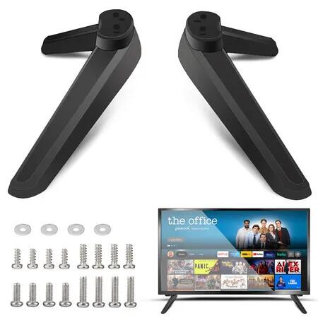 TV Stand Universal Pedestal Feet for 27 28 29 30 32 37 40 55 Inch TCL LG KONKA Smart Television Base Legs Adjustable