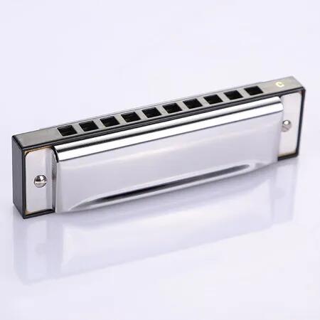 East top C Key Blues Harmonica for Beginners and All: Perfect Christmas Gift