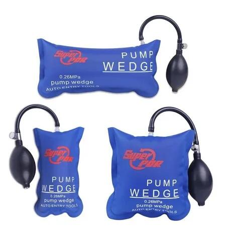 3-Piece Pump Wedge Locksmith Tool Kit: Professional Auto Entry Tools for Easy Car Opening