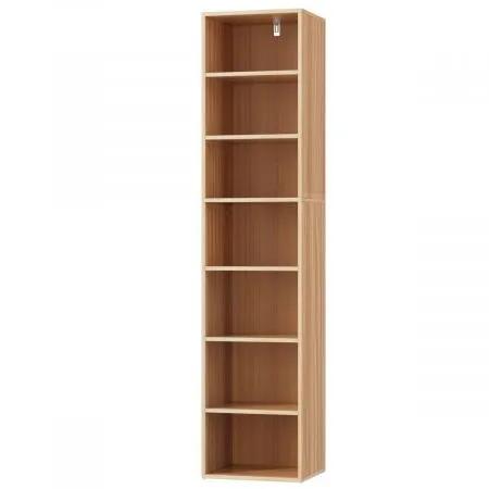 Artiss Bookshelf 7 Tiers MILO Pine