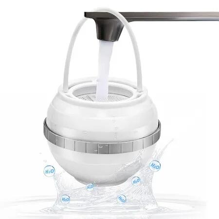 Bath Water Filter, Reduces Harmful Substances for Healthier and Smoother Skin, BPA Free, 8 Stages Bathtub Filter for Tub Faucet