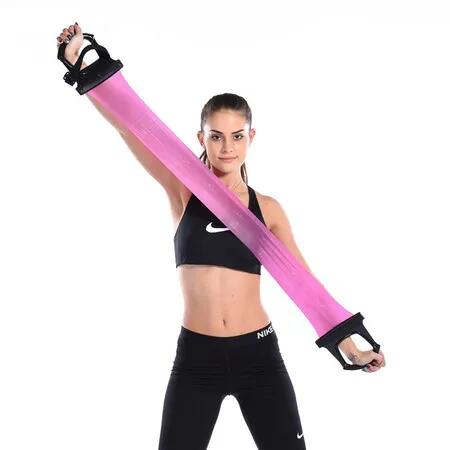 Bands With Handles,Latex Elastic Yoga Bands For Women Pull Up Assist Bands,Stretch Bands For Glutes And Legs For Home And Gym