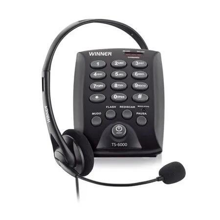 Headset Noise Cancelling Earphone For Sales Call Center Customer Service Phone Clear Sound Office Professional Bussiness Service Phone