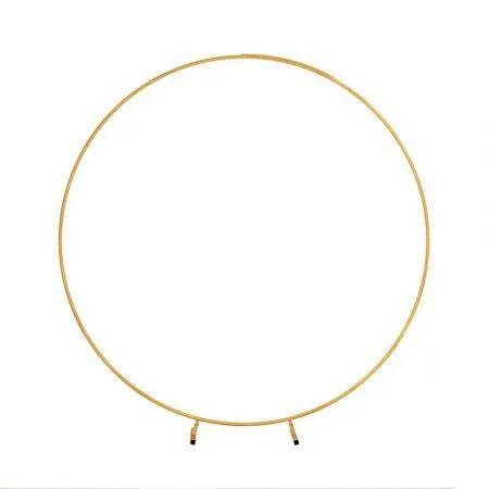 2M Round Backdrop Stand Wedding Background Decoration Party Flower Balloon Display