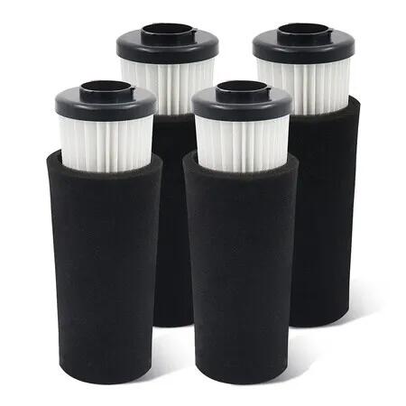 4Pcs F112 Filter Replacement Compatible with Dirt Devil Upright Vacuum Cleaner, Pre Motor Endura Odor Trapping Filter Set, Replace part AD47936
