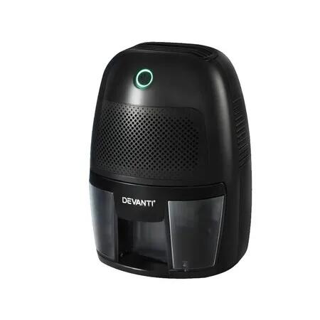Devanti Dehumidifier 600ML Air Purifier Black