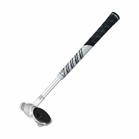 VR Golf Club Attachment for Meta Quest 3, Professional Non-Slip Grip Handle with Aluminum Construction, 80 Degree Design, Right Controller Compatible