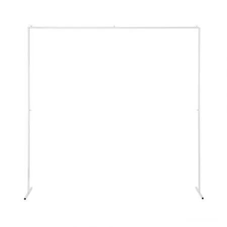 2M Backdrop Stand Wedding Background Decoration Party Flower Balloon Display White