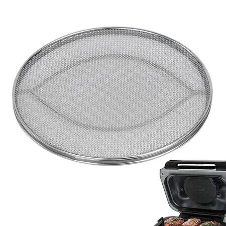 Splatter Shield for Ninja FG551 Foodi, Accessories for Ninja Foodi Smart XL 6 in 1 Indoor Grill, Stainless Steel Splatter Screen