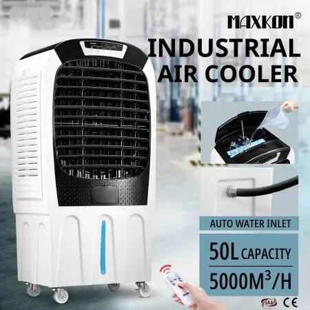 50L Evaporative Air Cooler Air Conditioner Cooling Fan Remote Control
