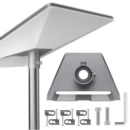 Starlink Gen 3 Pipe Adapter Mount, Starlink Pole Mounting Kit for Starlink Standard V3/Gen 3 Dish Plate, Starlink Ethernet Roof Pole Mount