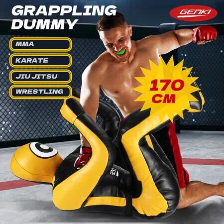 170cm Grappling Dummy MMA BJJ Wrestling Jiu Jitsu Boxing Punching Unfilled Judo Karate Kickboxing Practice Bag Martial Arts Kicking Training Mannequin