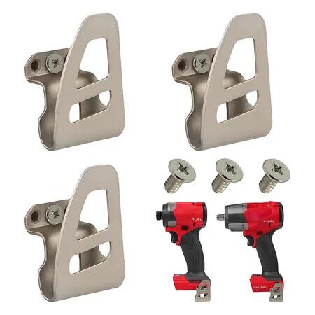 3Pcs 42-70-2653 Belt Clip/Hook Compatible with Fuel Tools 2604-20, 2604-22, 2604-22CT, 2797-22, Impact Driver Hammer Drill Belt Clip with Free Screw