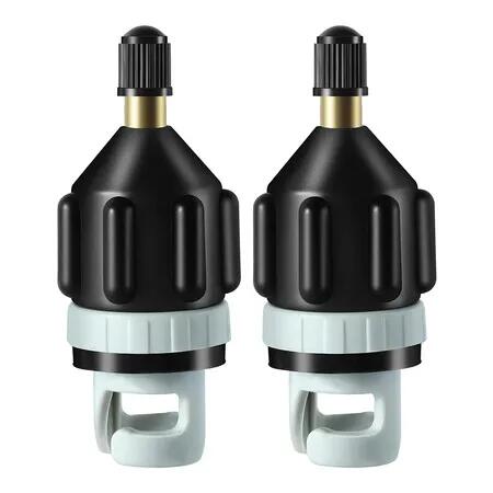 2Pcs Inflatable Boat SUP Pump Adapter, Premium Conventional Air Adapter, Sturdy SUP Air Adapter, Quickly Inflation and Strong Sealing Pump Adapter