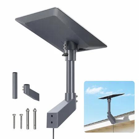 V5 Mount Roof Wall Bracket Adjustable Satellite Starlink V5 Antenna Extended Pole Outdoor Easy Installation