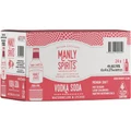 Manly Spirits Watermelon Lychee Vodka & Soda 275mL