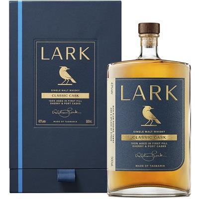 Lark Classic Cask Single Malt Australian Whisky 500mL