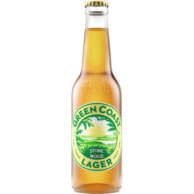 Stone & Wood Green Coast Mid Lager Bottle 330mL