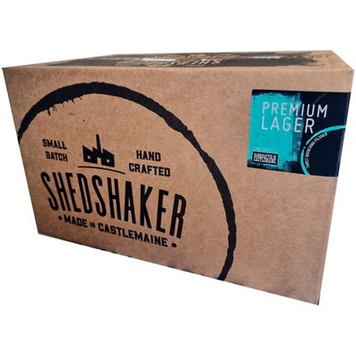 Shedshaker Premium Lager Bottle 330mL