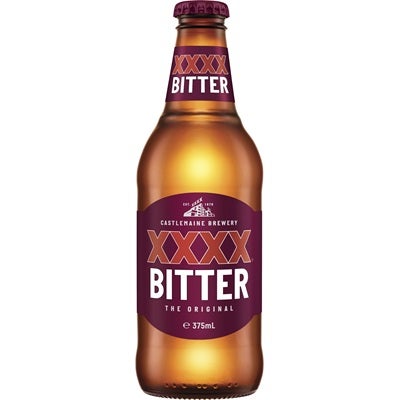 XXXX Bitter Bottle 375mL