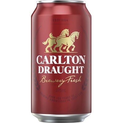 Carlton Draught Can 375mL