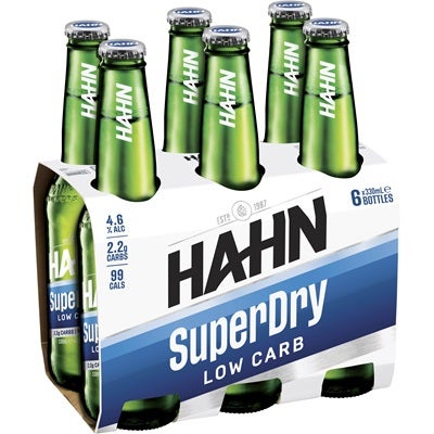 Hahn Super Dry Bottle 330mL