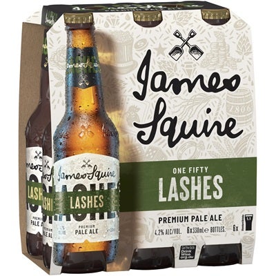 James Squire 150 Lashes Pale Ale Bottle 330mL