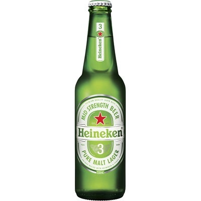 Heineken 3 Bottle 330mL