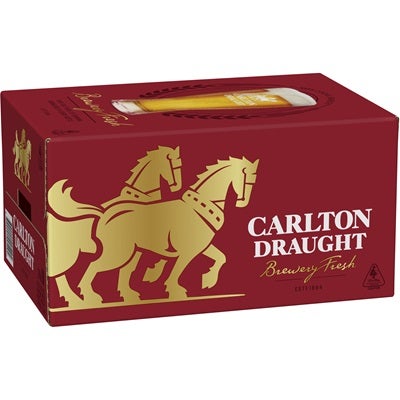 Carlton Draught Bottle 375mL