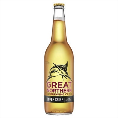 Great Northern Super Crisp Lager Bottle 700mL