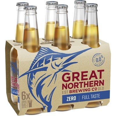 Great Northern Zero Bottle 330mL