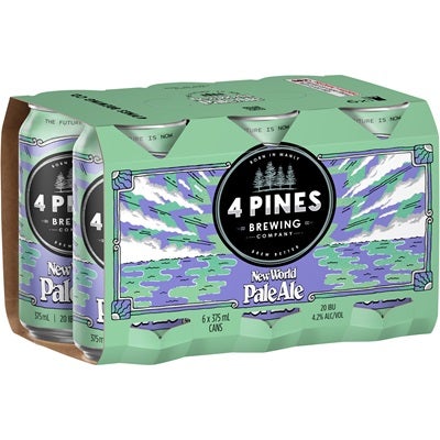 4 Pines Brewing New World Pale Ale Can 375mL