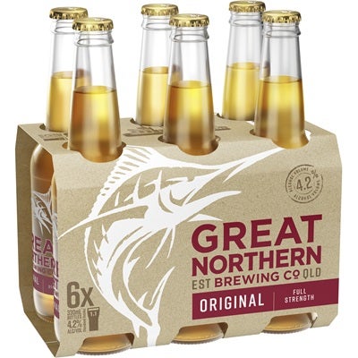 Great Northern Original Lager Bottle 330mL