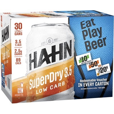 Hahn Super Dry 3.5 Block Can 375mL