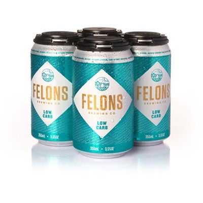 Felons Mid Crush Low Carb Can 355mL