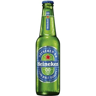 Heineken 0.0 Bottle 330mL