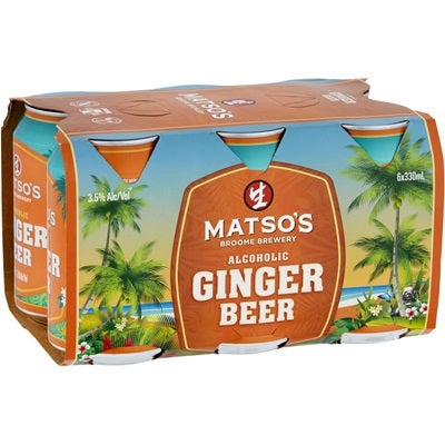 Matso's Ginger Beer Can 330mL