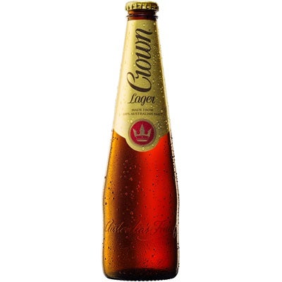 Crown Lager Bottle 375mL