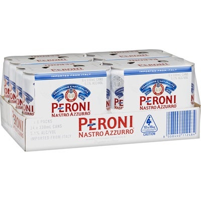 Peroni Slim Line Can 330mL