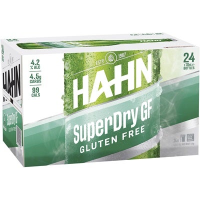Hahn Super Dry Gluten Free Bottle 330mL