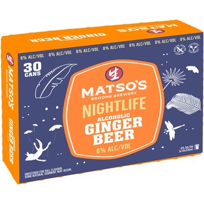 Matso's Extra Ginger Beer Can 330mL